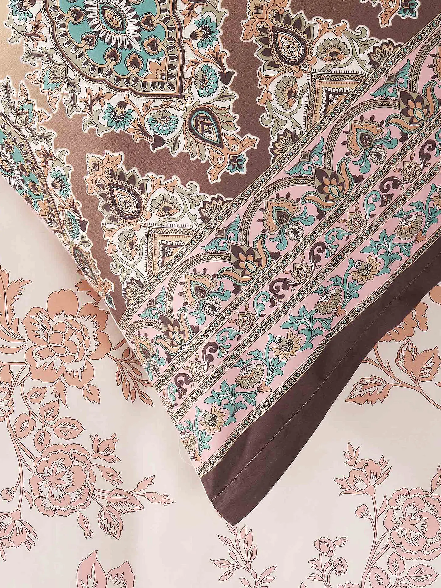 BASSETTI | Satin Bettwäsche AGRIGENTO 70x90cm/140x200cm Mint | mint