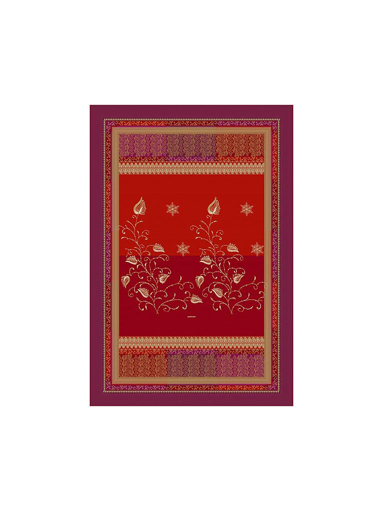BASSETTI | Tagesdecke - Plaid "Bernina" 135x190cm  | rot