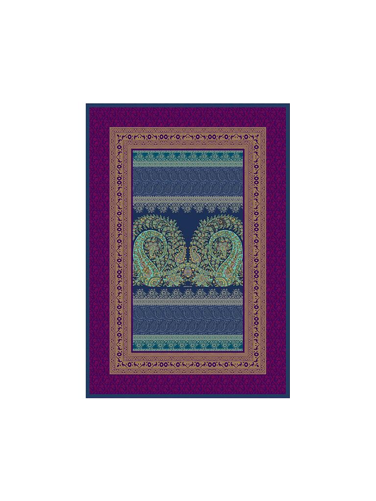 BASSETTI | Tagesdecke - Plaid "Recanati" 135x190cm | lila