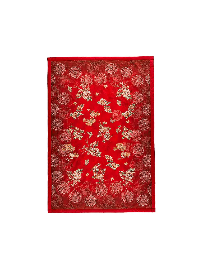 BASSETTI | Tagesdecke - Plaid 135x190cm ESPERIDI Rot | rot