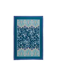 BASSETTI | Tagesdecke - Plaid 135x190cm INDIAN ROSES Gruen | dunkelblau