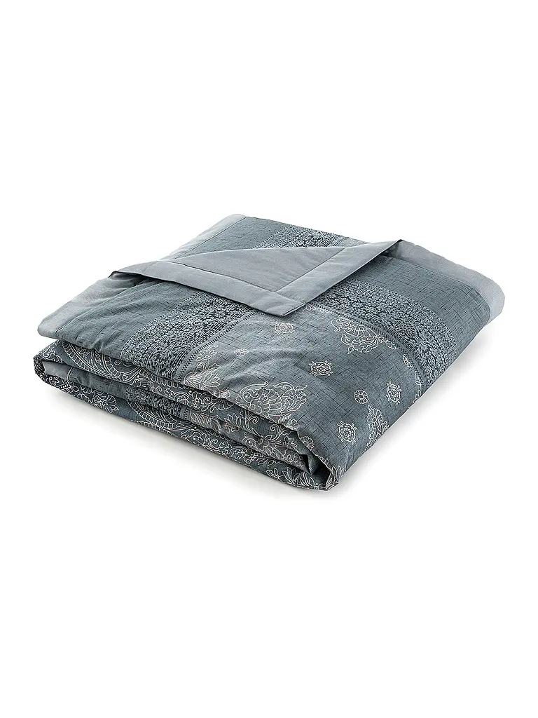 BASSETTI | Tagesdecke - Plaid 135x190cm KERALA Grau | 
