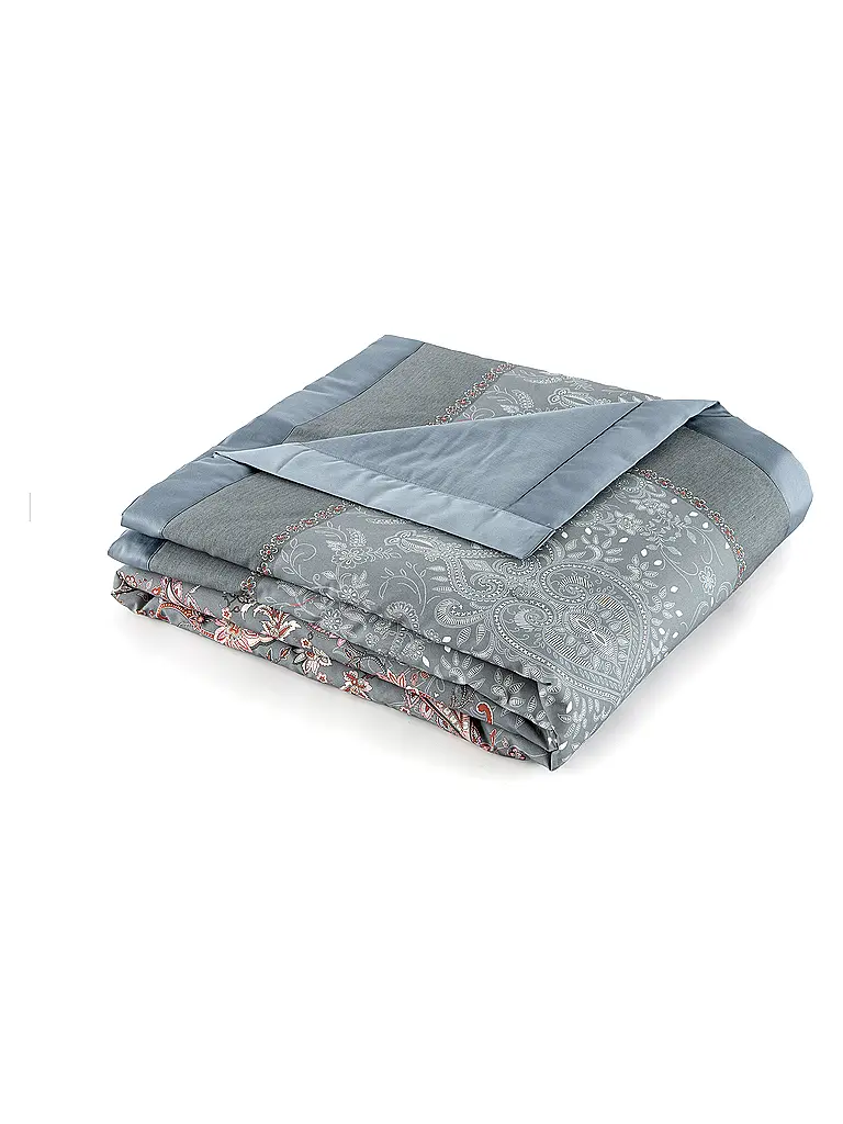 BASSETTI | Tagesdecke - Plaid 135x190cm MONNALISA Grau | 
