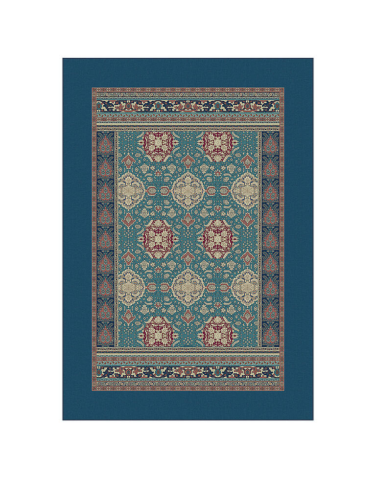 BASSETTI | Tagesdecke - Plaid 135x190cm San Marco | blau