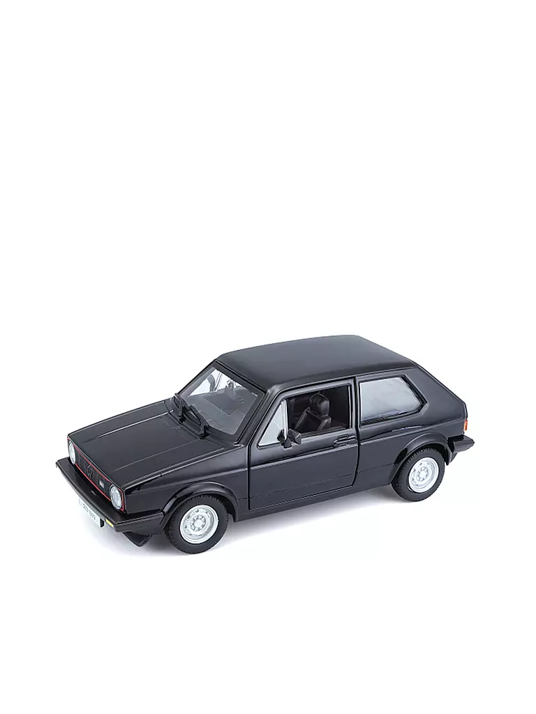 BBURAGO | Modellfahrzeug - 1:24 VW Golf 1 GTI (1979) | schwarz