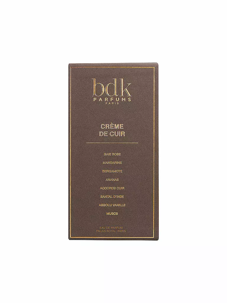 BDK | Crème de Cuir  Eau de Parfum Natural Spray 100ml | keine Farbe