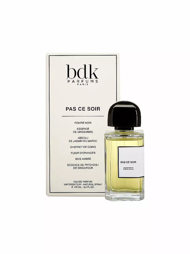 BDK | Pas ce Soir Eau de Parfum Natural Spray 100ml | keine Farbe