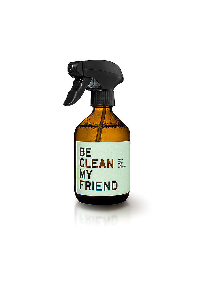 BE MY FRIEND | Raum - und Yogamatten-Spray Rosmarin 300ml | transparent