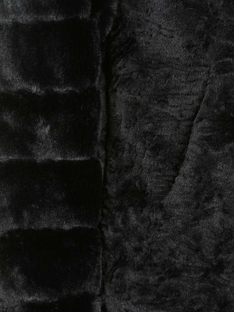 BEAUMONT | Mantel in Felloptik  | 