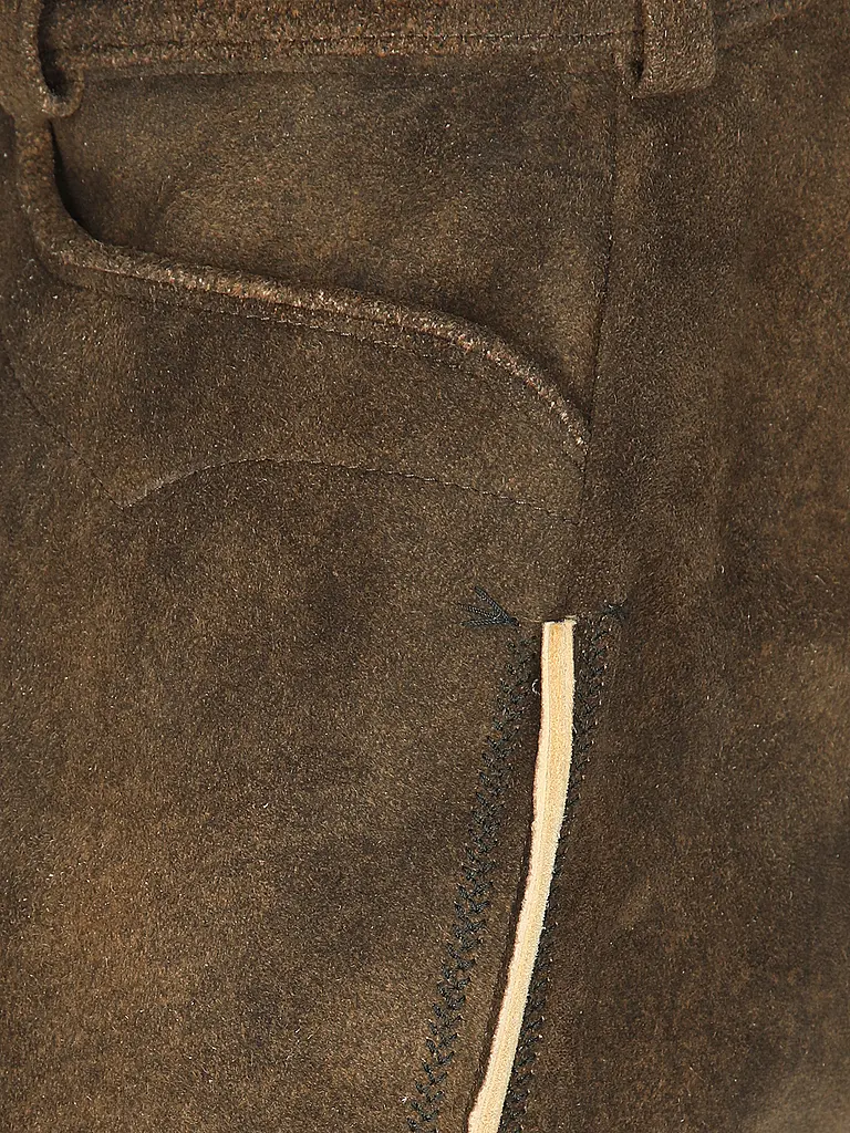 BECKERT | Lederhose MAXIMUS | braun