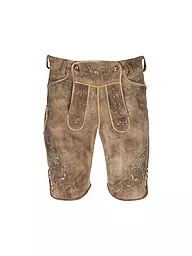 BECKERT | Trachten Lederhose LICHTENSTEIN  | dunkelgrün