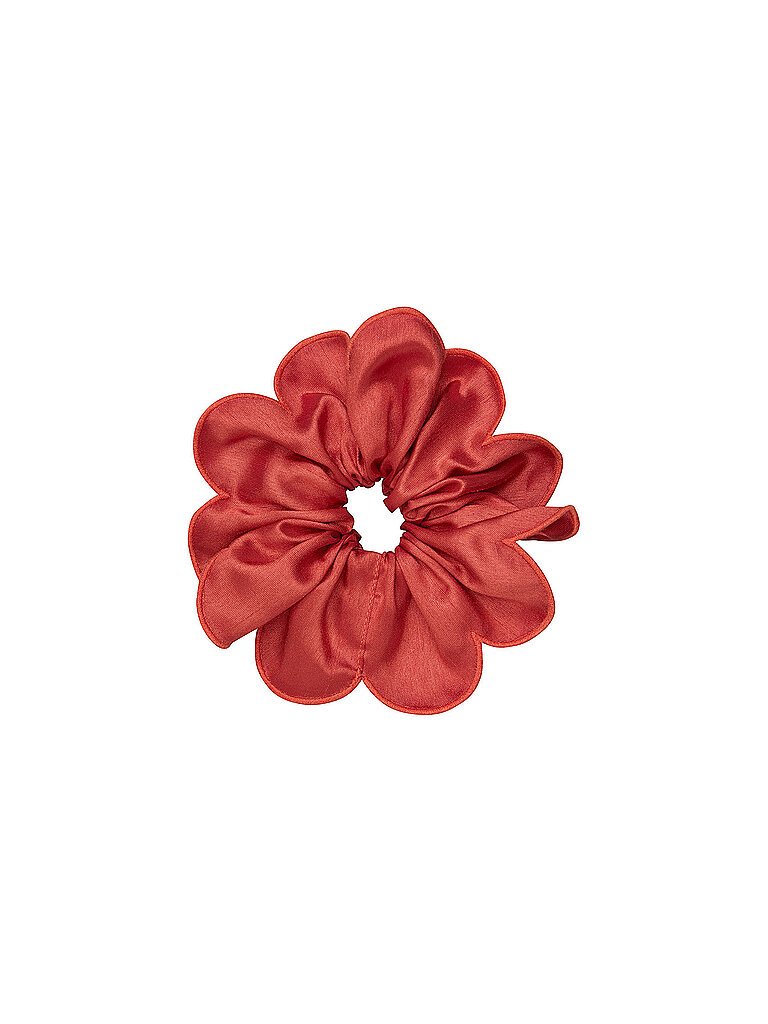 BECKSÖNDERGAARD Haargummi TILA SCRUNCHIE Grenadine Red rot damen