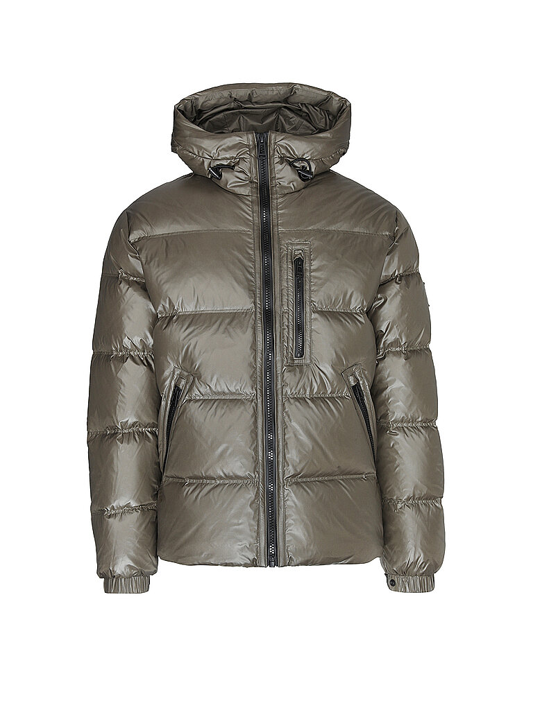 BELSTAFF Daunensteppjacke ATLAS olive | S