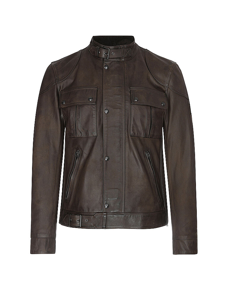 BELSTAFF Lederjacke GANGSTER braun | 50