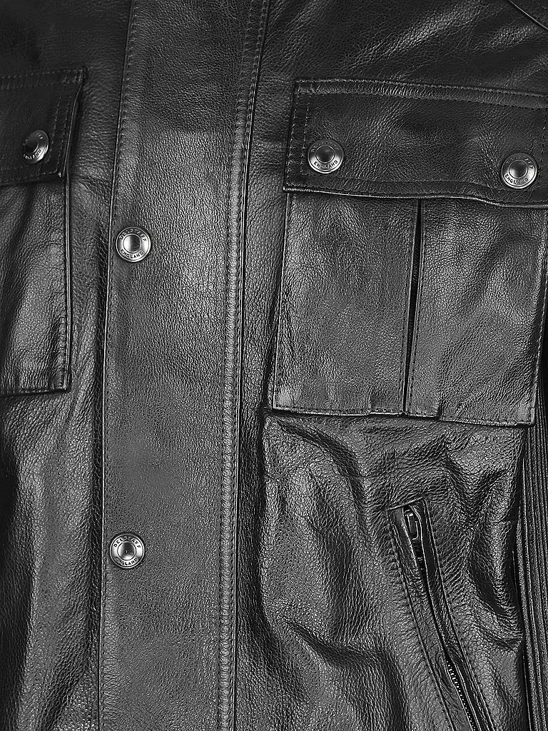 BELSTAFF | Lederjacke Gangster 2.0 | schwarz