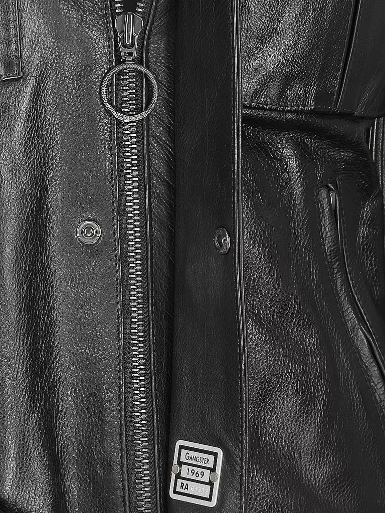 BELSTAFF | Lederjacke Gangster 2.0 | schwarz