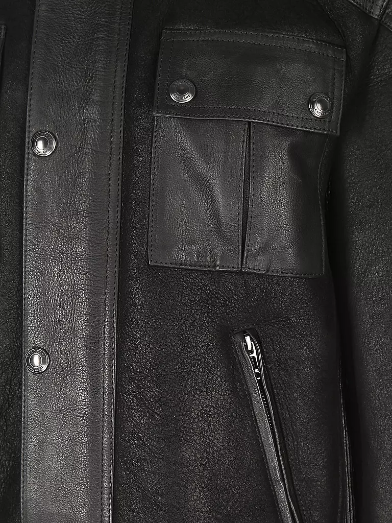 BELSTAFF | Lederjacke Gangster | schwarz