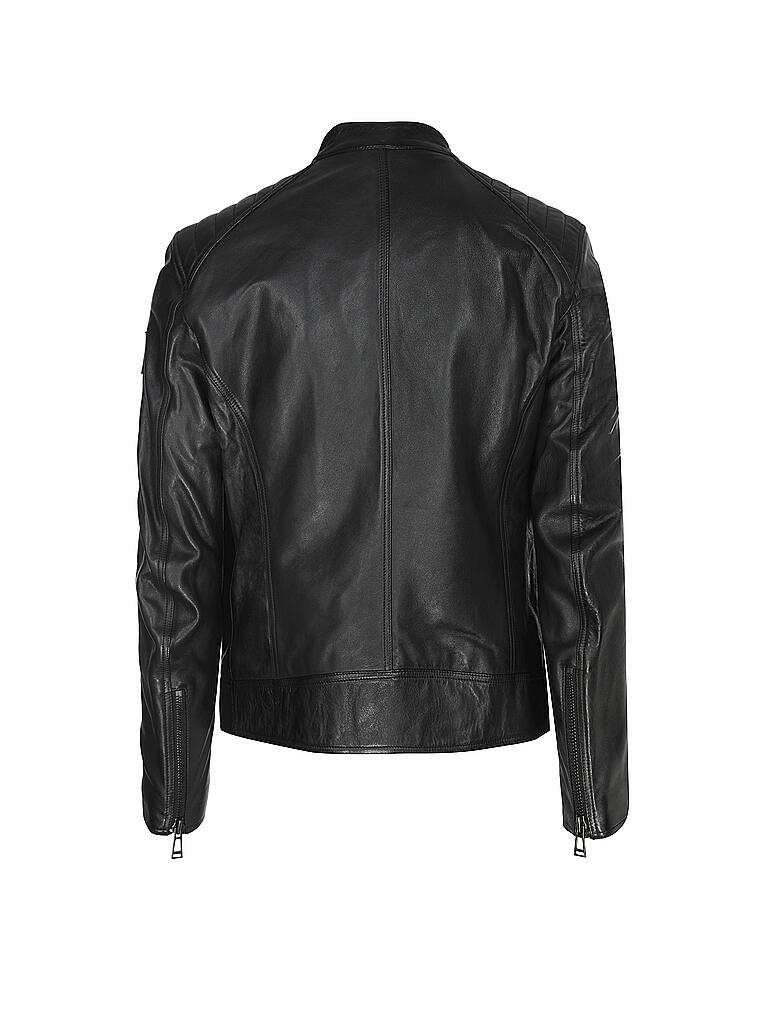 BELSTAFF Lederjacke V RACER schwarz