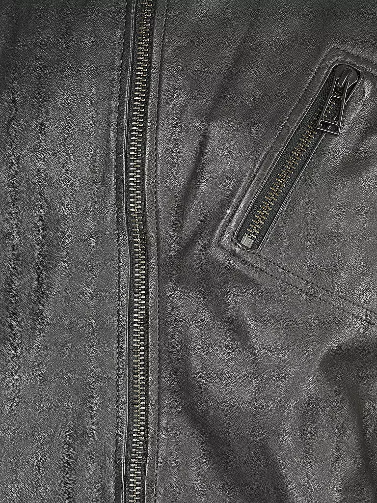 BELSTAFF | Lederjacke V RACER 2.0 | grau