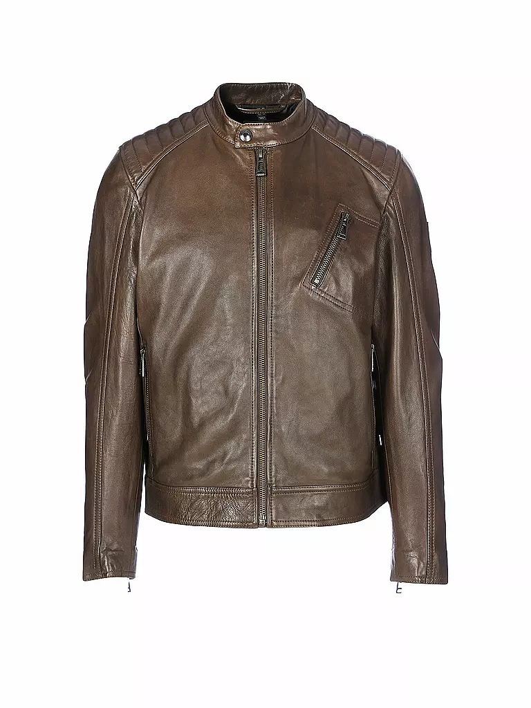 BELSTAFF | Lederjacke V-RACER 2.0 | braun