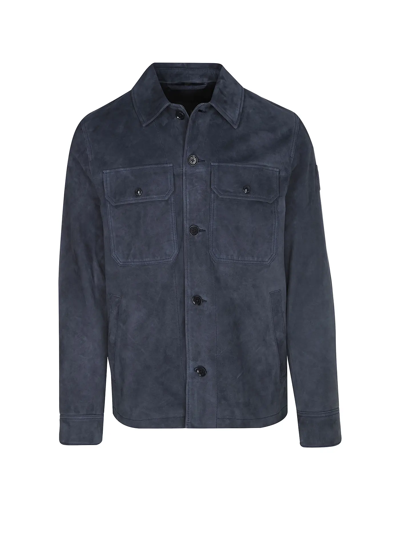 BELSTAFF | Lederjacke WAYPOINT | blau