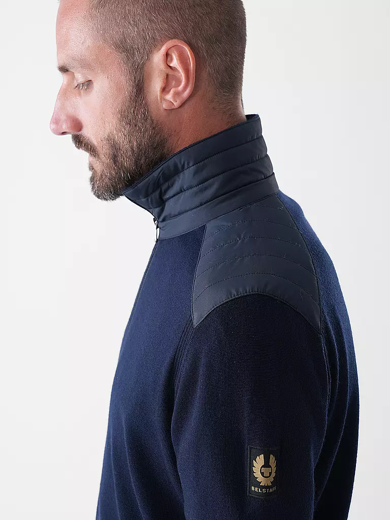 BELSTAFF | Strickjacke KELBY | blau