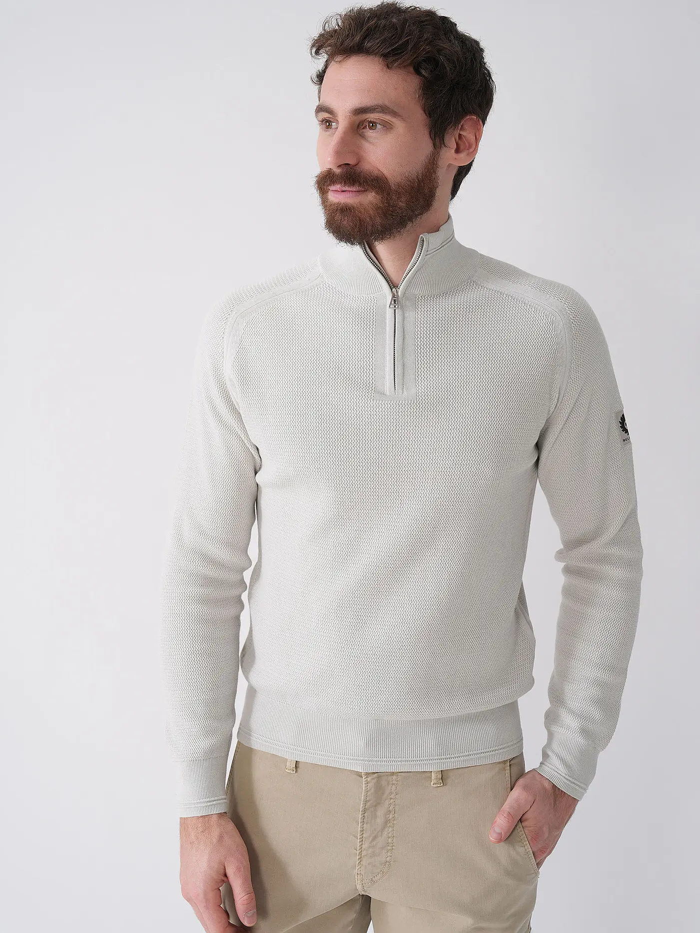 BELSTAFF | Troyer Pullover  | beige