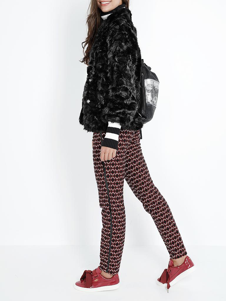 BETTA CORRADI | Jacke in Felloptik  | 