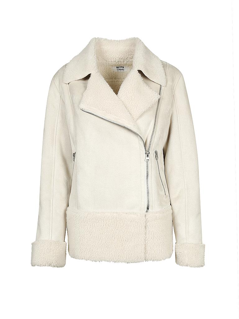 BETTA CORRADI | Jacke in Lammfelloptik "Montone" | 