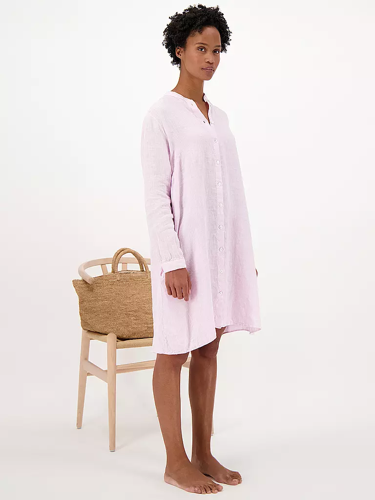 BETTER RICH | Leinenkleid  | rosa