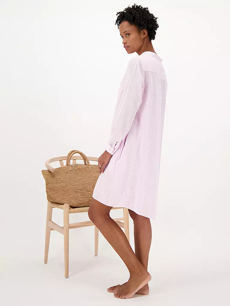 BETTER RICH | Leinenkleid  | rosa