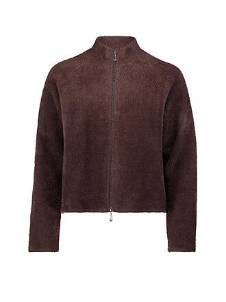 BETTY BARCLAY | Strickjacke in Felloptik