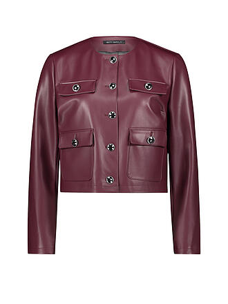 BETTY BARCLAY | Jacke in Lederoptik