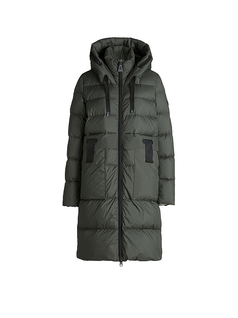 Daunensteppjacke olive 46 damen