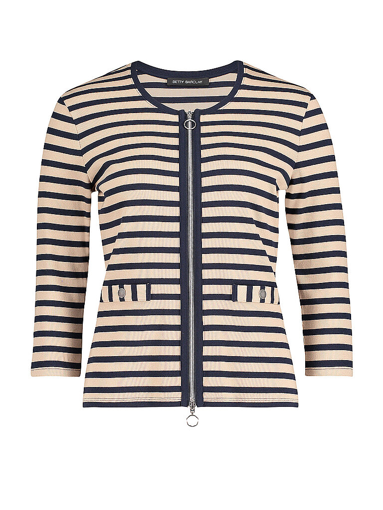 Sweatjacke beige 46 damen