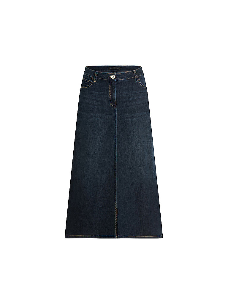 Midirock dunkelblau 42 damen