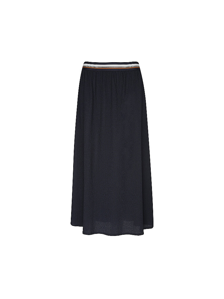 Midirock dunkelblau 40 damen