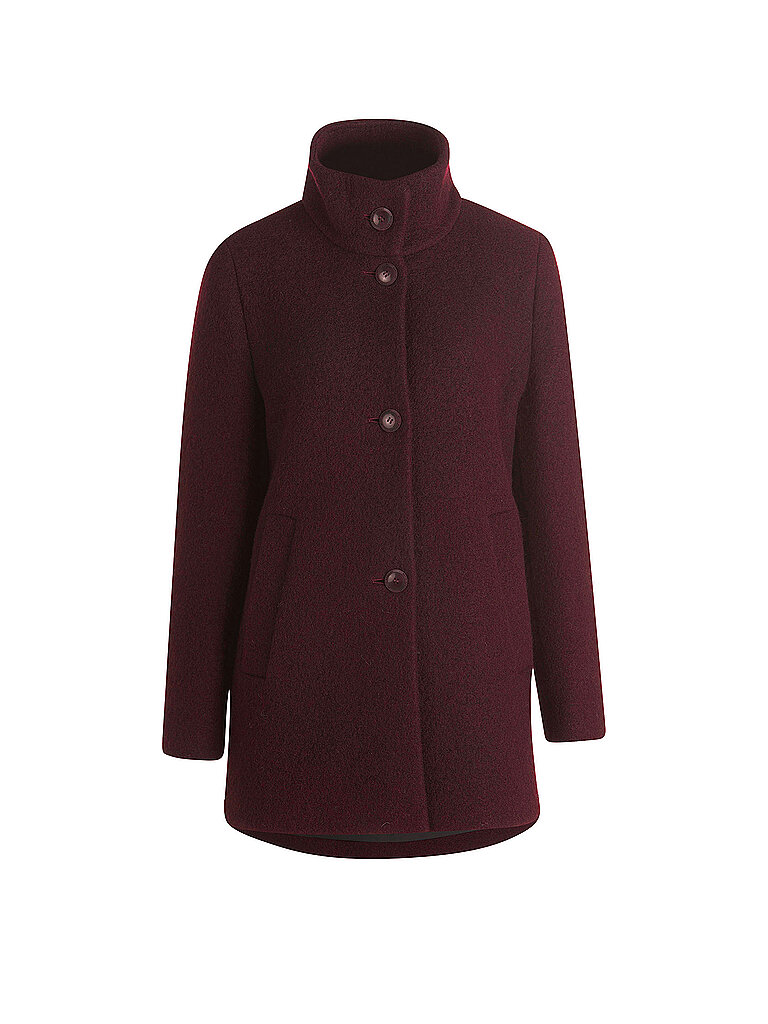 BETTY BARCLAY Wollmantel dunkelrot | 38