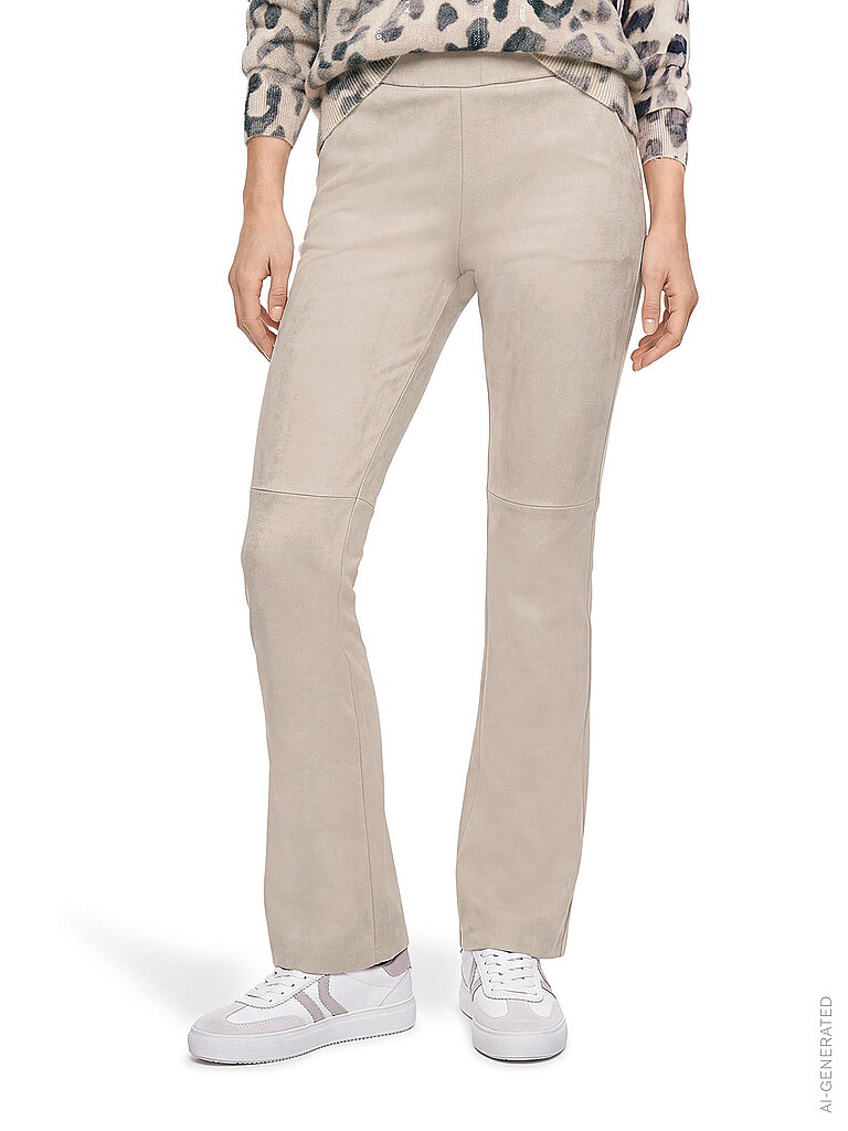 BETTY BARCLAY Marlenehose beige | 42