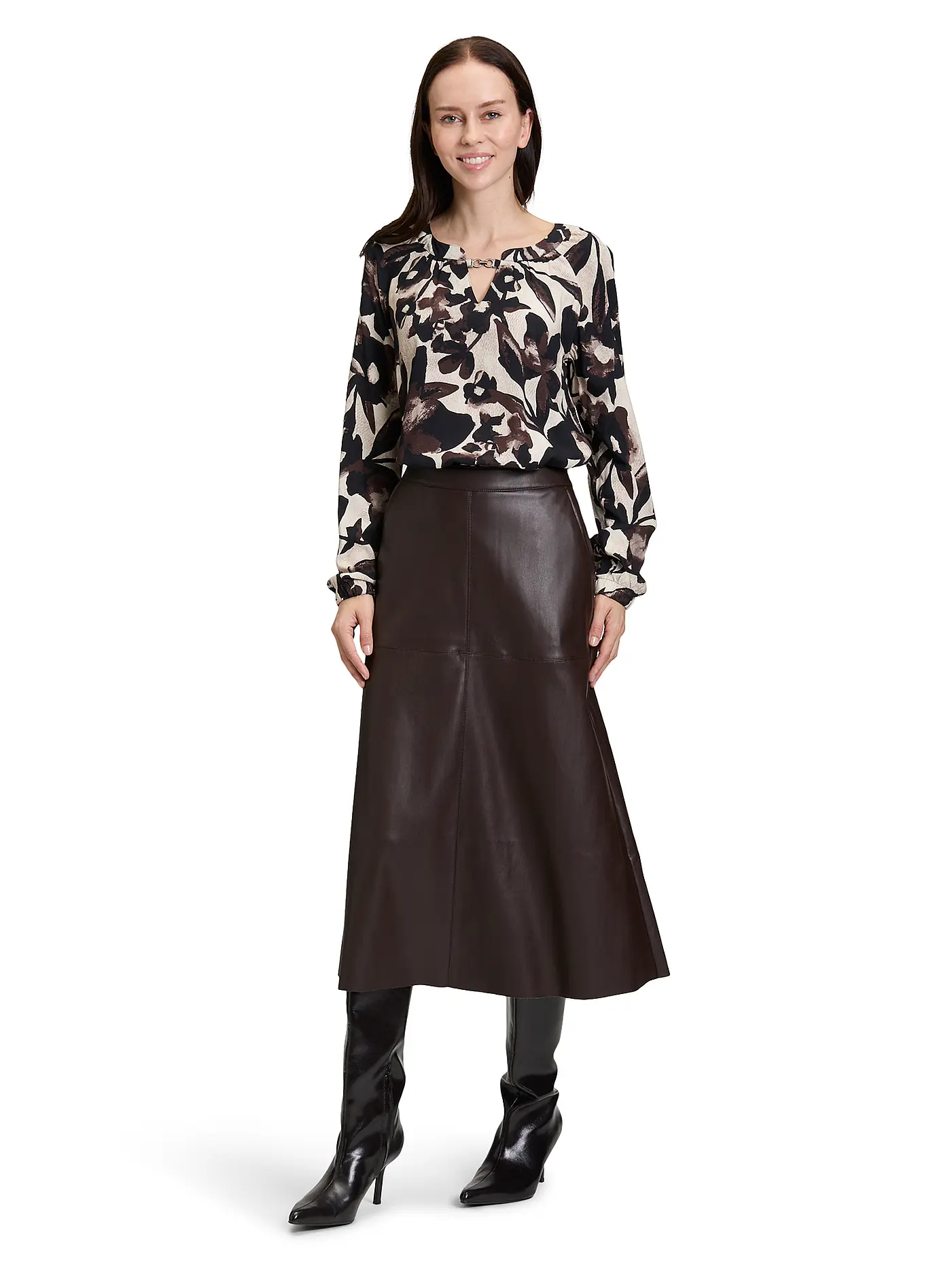 BETTY BARCLAY | Bluse  | braun