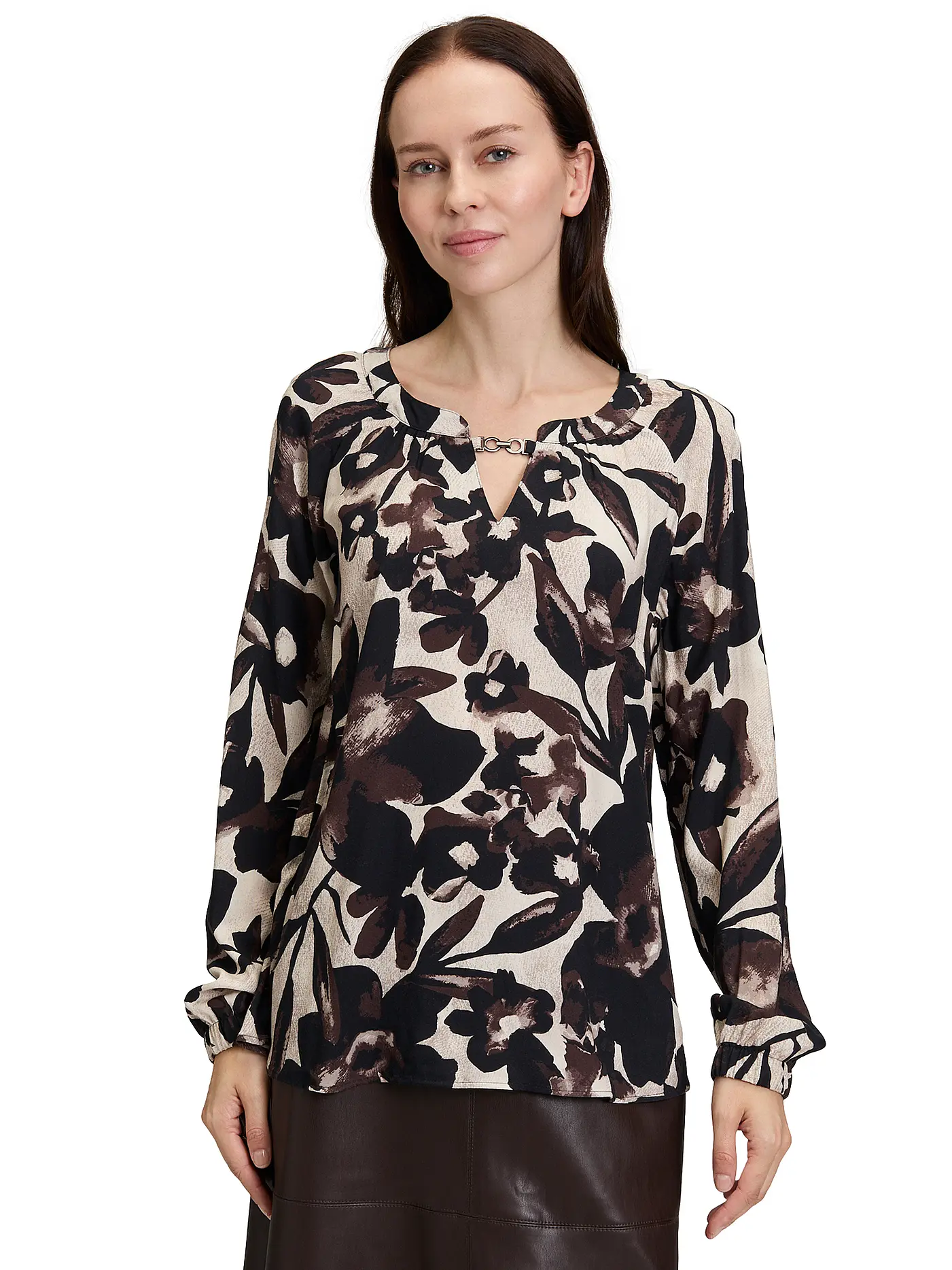 BETTY BARCLAY | Bluse  | braun