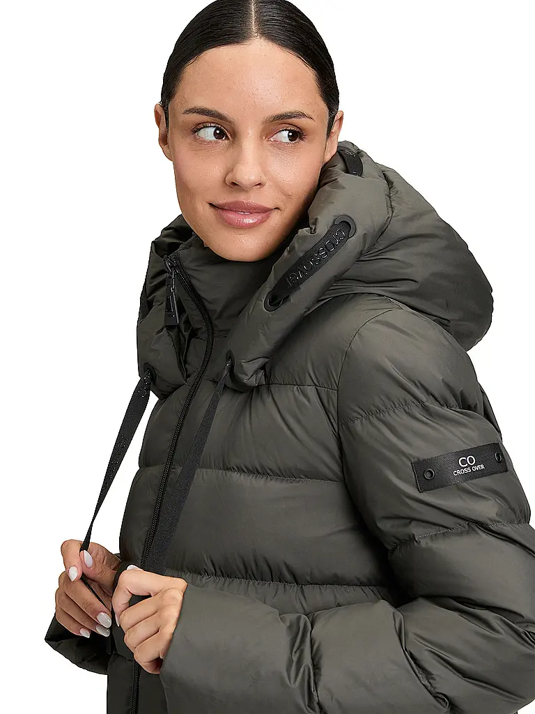 BETTY BARCLAY | Daunensteppjacke | olive