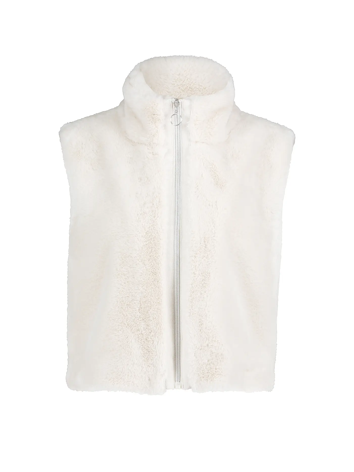 BETTY BARCLAY | Gilet in Felloptik | beige