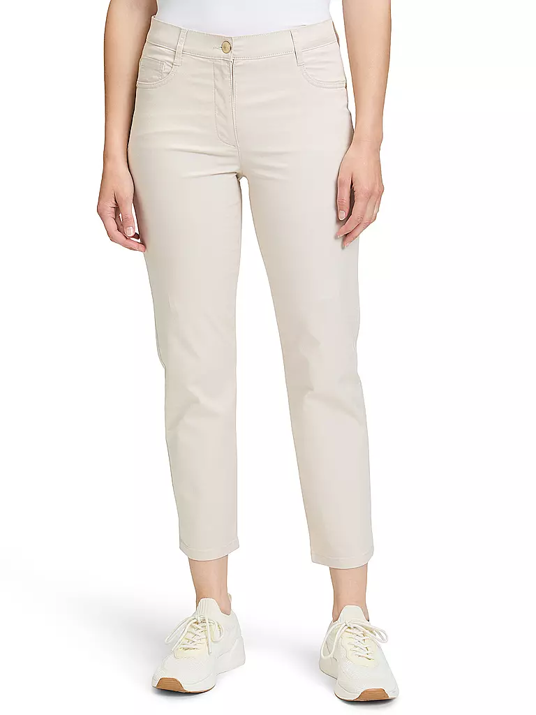 BETTY BARCLAY | Hose Slim Fit 3/4 | beige