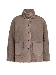 BETTY BARCLAY | Jacke in Felloptik | Braun