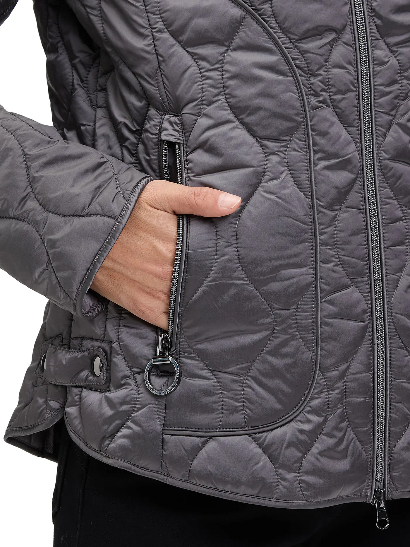 BETTY BARCLAY | Leichtsteppjacke  | grau