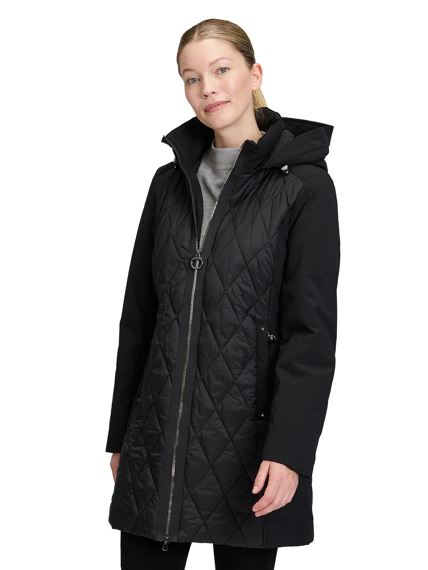 BETTY BARCLAY | Steppjacke | schwarz