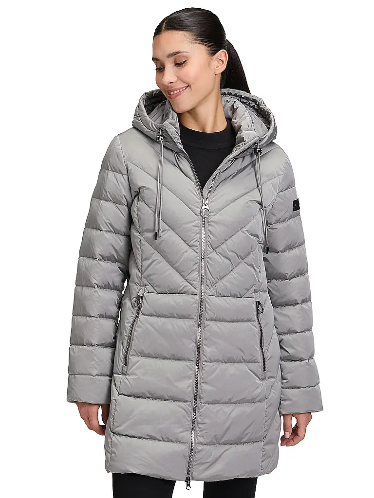 BETTY BARCLAY | Steppjacke | grau