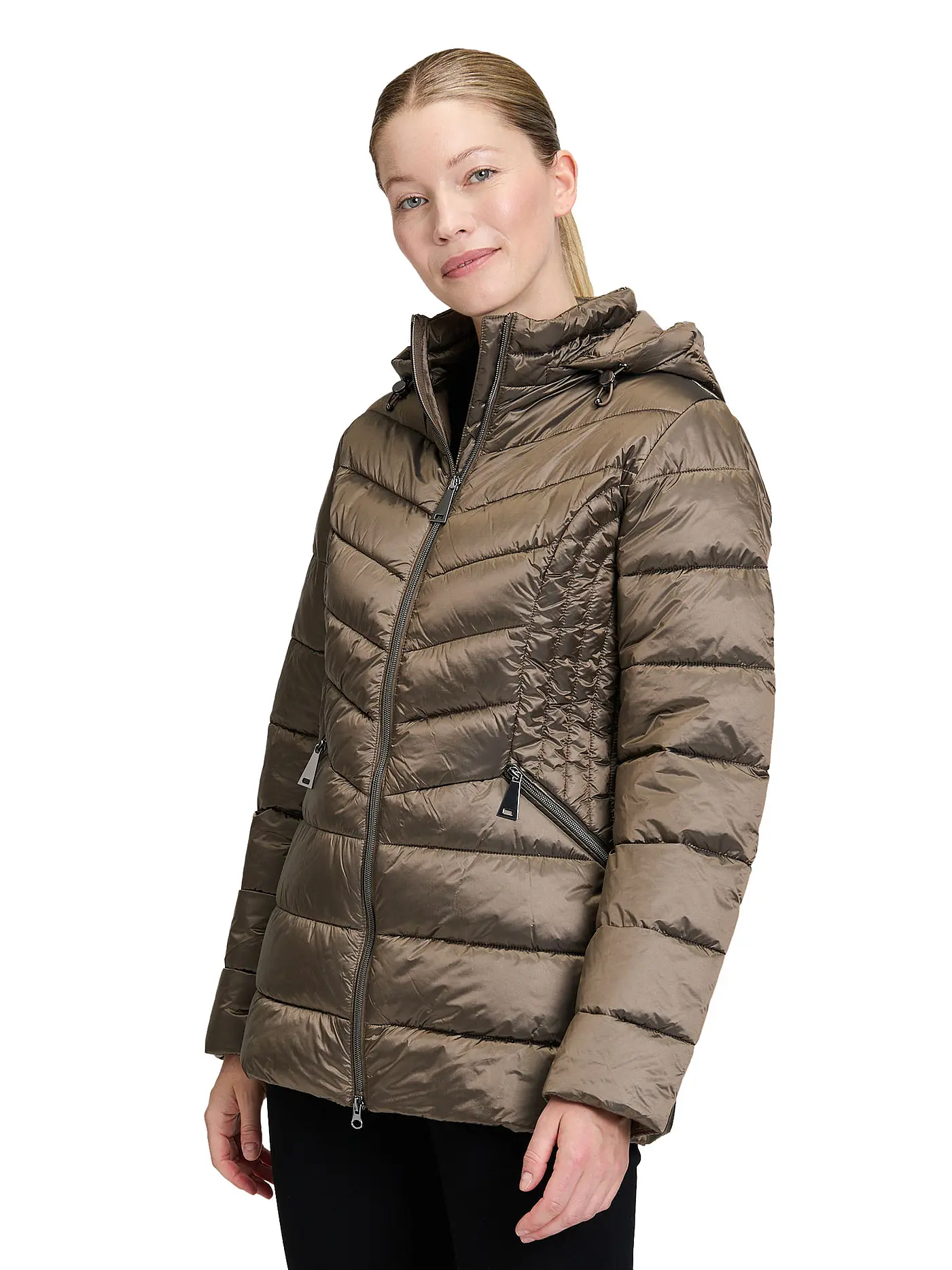 BETTY BARCLAY | Steppjacke | olive