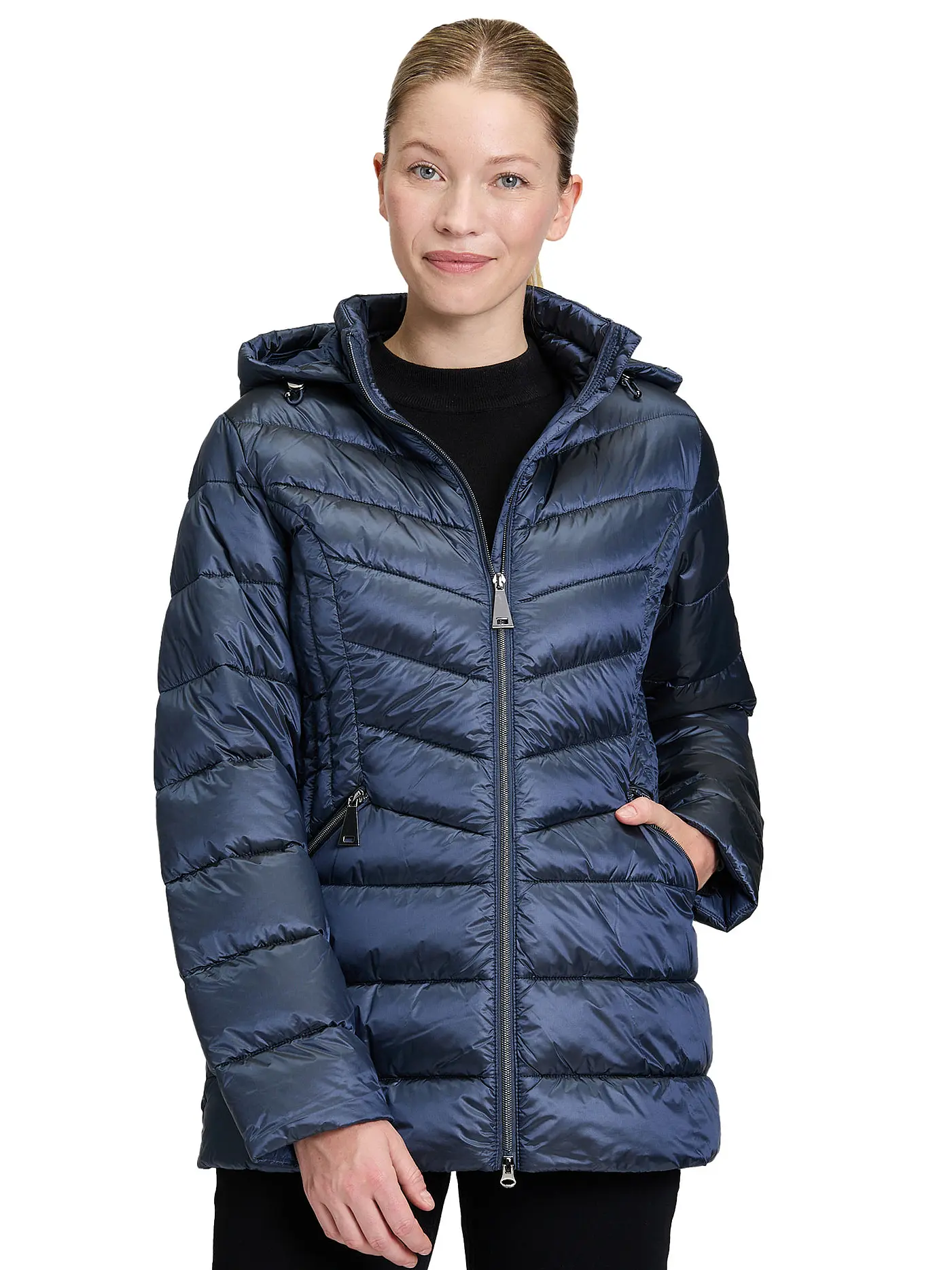 BETTY BARCLAY | Steppjacke | blau